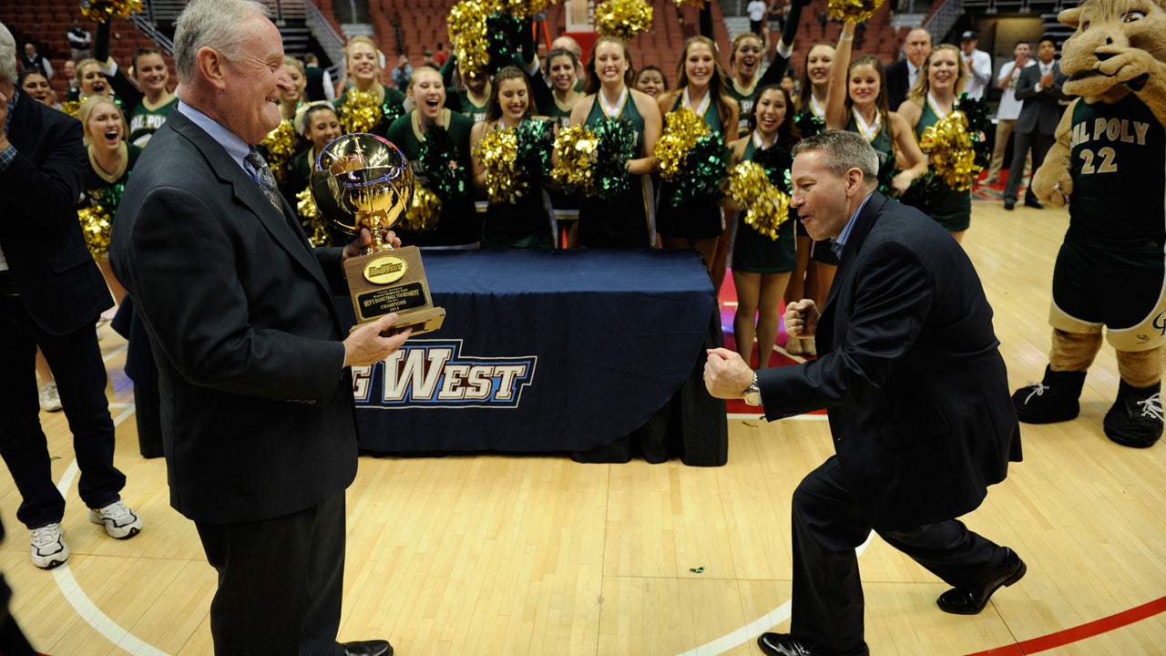 Wacky press conference caps off wild night for Cal Poly